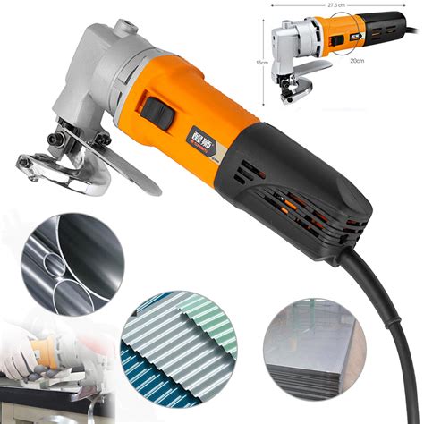 electric sheet metal cutters|electric rotary cutter for metal.